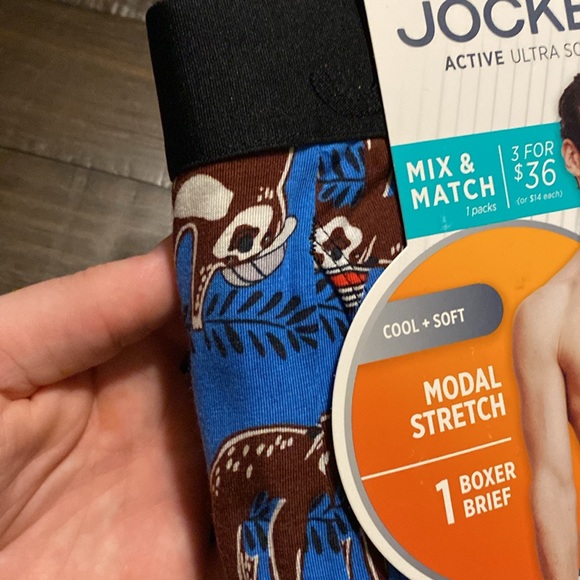 Mens Jockey Boxer Briefs - Picture 2 of 4